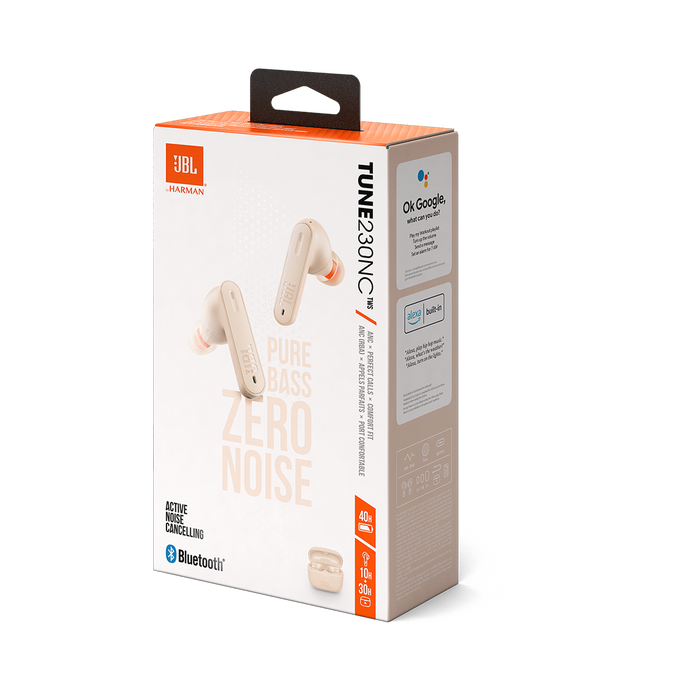 JBL Tune 230NC TWS - Sand - True wireless noise cancelling earbuds - Detailshot 10 image number null